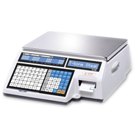 CAS CL5000-15В TCP-IP Весы торговые с принтером этикеток, без стойки