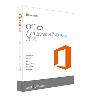 Office Home and Business 2016 32-bit/x64 Russian Russia Only DVD
